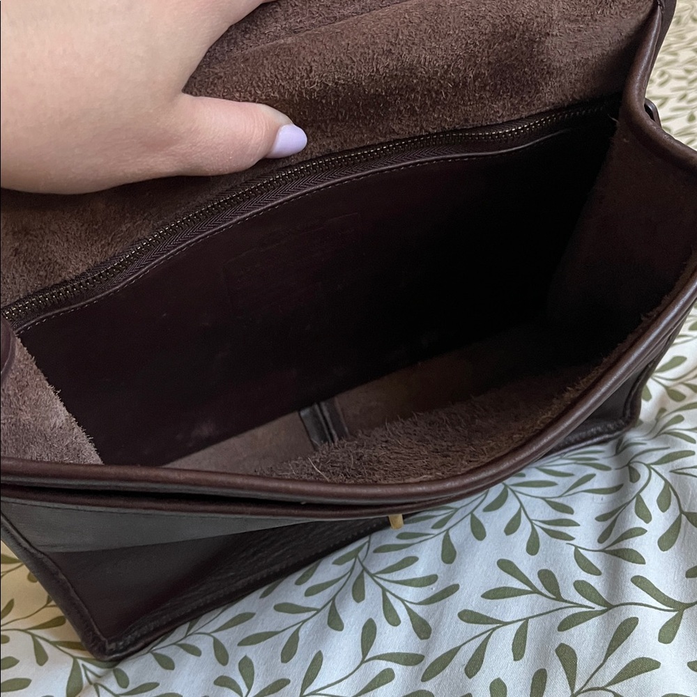 Vintage Coach Willis Top Leather Satchel - Picture 9 of 13